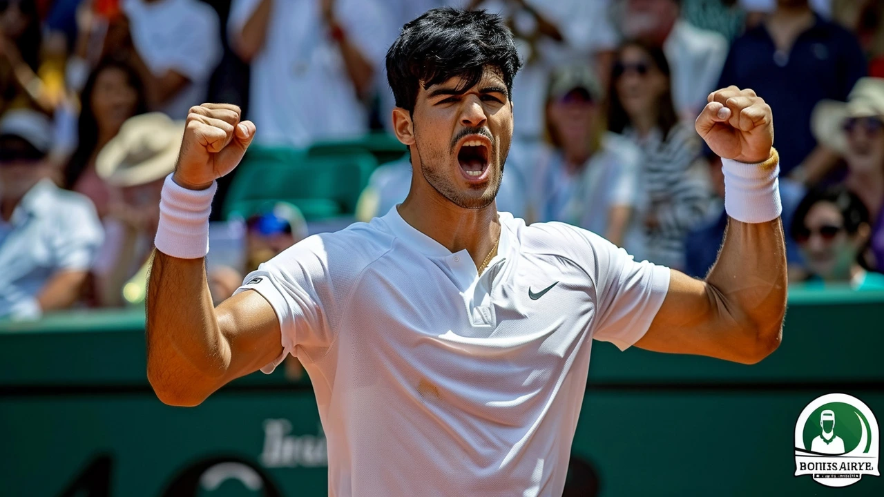 Carlos Alcaraz Brilha em Estreia no Wimbledon ao Superar Basilashvili