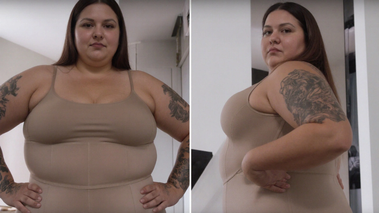 Thais Carla mostra shapewear após perder mais de 50kg: tudo no lugar